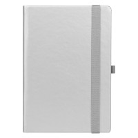 OSLO, a5 notebook, silver