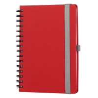 MONDO WIRE, a5 notebook, red