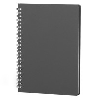 GRATZ, a5 wire-o notebook, gray