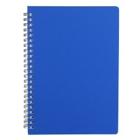 GRATZ, a5 wire-o notebook, royal blue