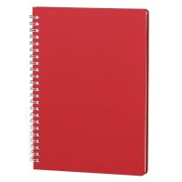 GRATZ, a5 wire-o notebook, red