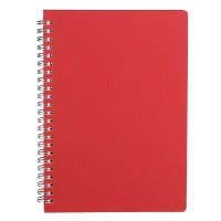 GRATZ, a5 wire-o notebook, red