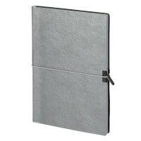 BASEL, a5 notebook, silver