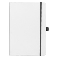 CODE WHITE, a5 notebook, gray