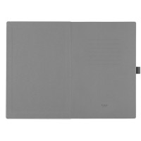 CODE WHITE, a5 notebook, gray