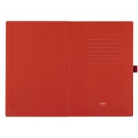 CODE WHITE, a5 notebook, red