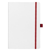 CODE WHITE, a5 notebook, red