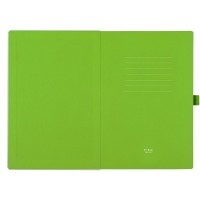 CODE WHITE, a5 notebook, kiwi