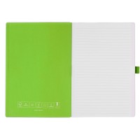 CODE WHITE, a5 notebook, kiwi