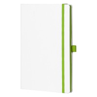 CODE WHITE, a5 notebook, kiwi