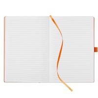 CODE WHITE, a5 notebook, orange