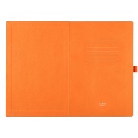 CODE WHITE, a5 notebook, orange