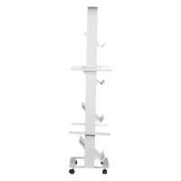 SHELF, umbrella display stand, white