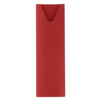 ETUI, paper pen sleeve, red