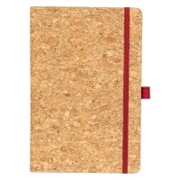 CORK A5, a5 notebook, red