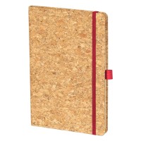 CORK A5, a5 notebook, red