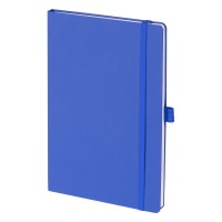 PARIS, soft touch a5 notebook, royal blue