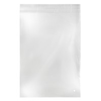POLY BAG 25 x 35, packing bags, size 25 x 35 cm, 100 pcs, transparent