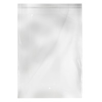 POLY BAG 30 x 40, packing bags, size 30 x 40 cm, 100 pcs, transparent