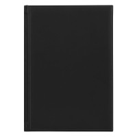 LUGANO, b5 agenda, black