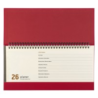 LISABON, table planner, red