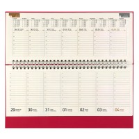 LISABON, table planner, red