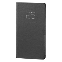 LUXEMBOURG, pocket size notebook, gray