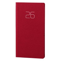 LUXEMBOURG, pocket size notebook, red