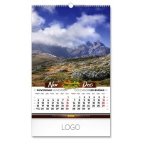 PRIRODA 01,  wall calendar, 7 pages, b3 format
