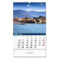 PRIRODA 04, wall calendar, 13 pages, b4 format