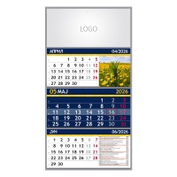 PRIRODA 07, priroda trodelna i, wall calendar, 3 parts, 3 x 12 pages, a3 format