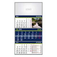 PRIRODA 07, priroda trodelna i, wall calendar, 3 parts, 3 x 12 pages, a3 format