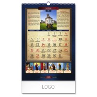PRAVOSLAVNI 10, wall calendar, 13 pages, b4 format