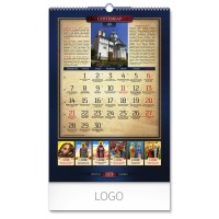 PRAVOSLAVNI 10, wall calendar, 13 pages, b4 format