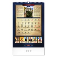 PRAVOSLAVNI 10, wall calendar, 13 pages, b4 format