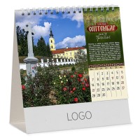 PRAVOSLAVNI MANASTIRI 13, desk calendar, 15 pages, 15.5 x 13 cm