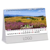 PRIRODA 16, desk calendar, 13 pages, 22.5 x 13 cm