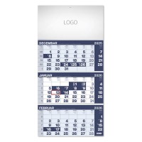 POSLOVNI 17, wall calendar, 3 parts, 3 x 12 pages, a3 format