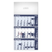 POSLOVNI 17, wall calendar, 3 parts, 3 x 12 pages, a3 format