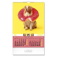 NAJBOLJI PRIJATELJI, wall calendar, 7 pages, b3 format