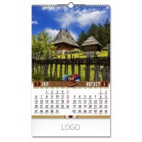 NAŠA SRBIJA, wall calendar, 7 pages, b3 format