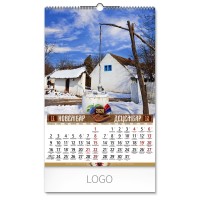 NAŠA SRBIJA, wall calendar, 7 pages, b3 format