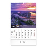BEOGRAD, wall calendar, 13 pages, b3 format
