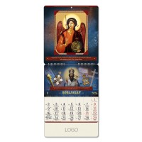 PRAVOSLAVNI 92, wall calendar, 15 pages, 32 x 69 cm