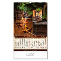 SRPSKA TRADICIJA, wall calendar, 7 pages