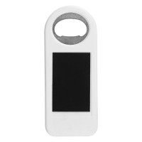 MAGNET BLANCO, bottle opener with magnet, white