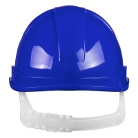 HELMET, protective helmet made of hdpe material, blue