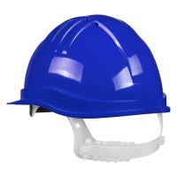 HELMET, protective helmet made of hdpe material, blue