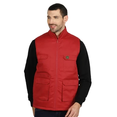 CRAFT VEST II, Arbeitsweste, Rot