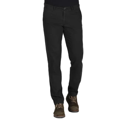 CHINO MEN, Herrenhose, Schwarz